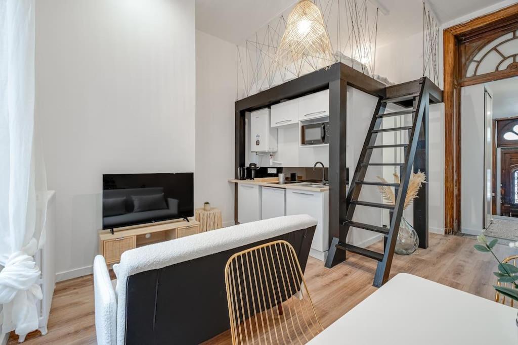  Le Boheme Superbe Loft Fonctionnel Et Central แซงต์-เอเตียน ภายนอก รูปภาพ